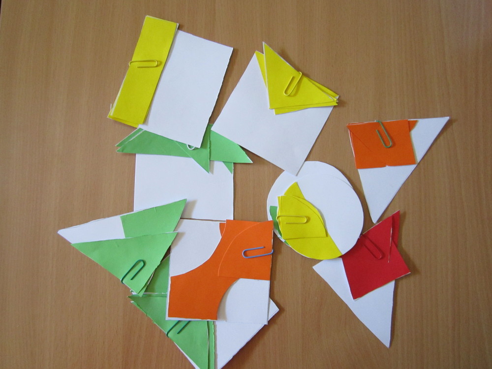 kobajagi tangram od delova sastavi oblik
